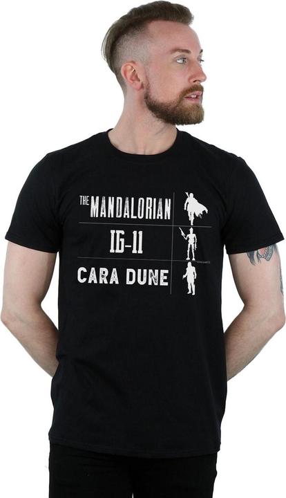 Produktbild Star Wars The Mandalorian Warrior Silhouettes TShirt (XL)