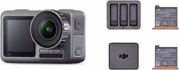 DJI Osmo Action Set (Osmo Action, Ladegerät)