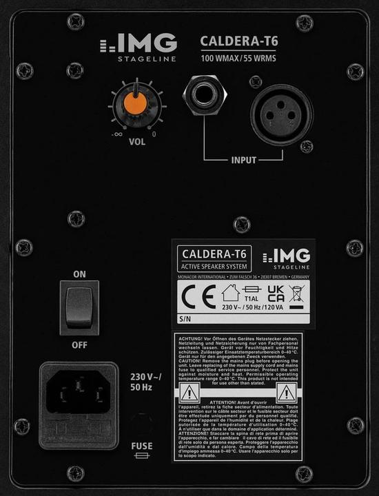 Image du produit Img Stage Line Enceinte active pour enregistrement et audio (Actif, Couples, 1x 55 W)