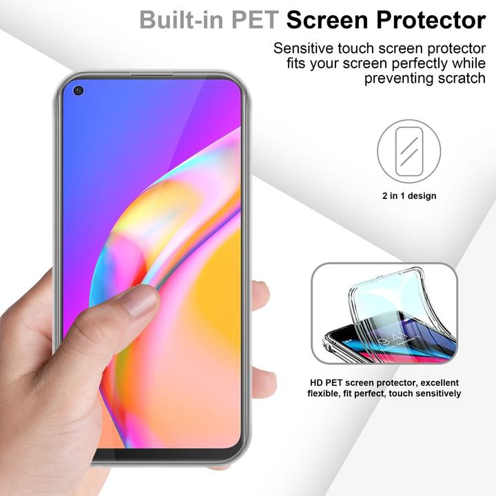 Produktbild Cadorabo TPU 360 Grad Case Hülle (Oppo A94 5G)