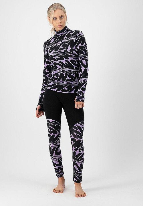 Actual product image Mons Royale Women's Cascade Mock Neck L/S (L)