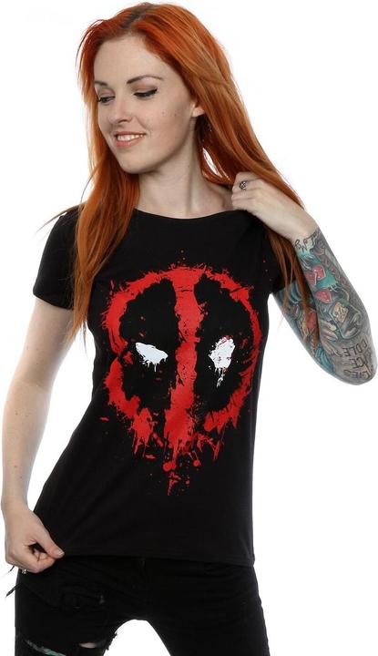 Immagine prodotto Deadpool Maglietta Faccia da Schianto Donna (XS)