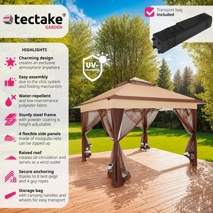 Image du produit tectake Carabobo (364 cm, 364 cm)