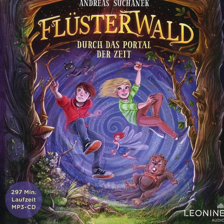 Actual product image Leonine Flüsterwald 3 - Through the Portal of Time (mp3 CD) (Andreas, Suchanek, German)