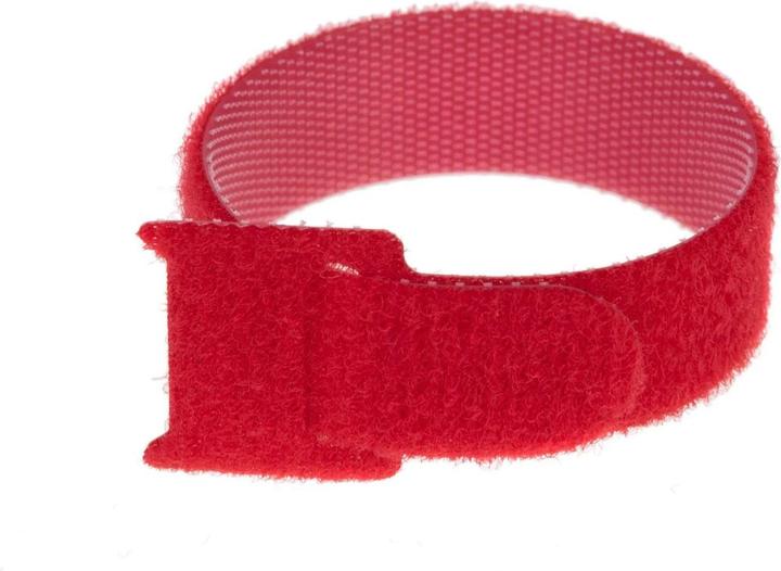 Produktbild Fastech ETK-3-1 Cabel Strap, rot (Klettkabelbinder, 150 mm, 100 Stk.)