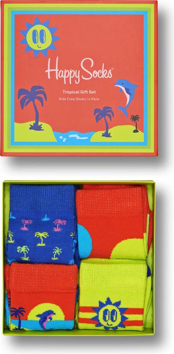 Actual product image Happy Socks Tropical Gift Set (pack of 4, 33 - 35)