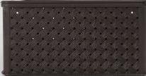 Produktbild Tontarelli Aufbewahrungsbox mit Deckel 13 L Kunststoff (33 X 29 x 16 cm) Farbe: Schwarz (13 l)