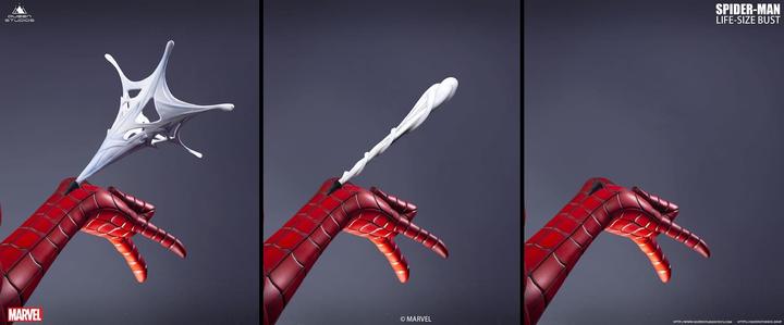 Produktbild Queen Studios Marvel Comics “Spider-Man Black” 1/1 Lifesize Büste