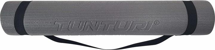 Image du produit Tunturi PVC Yogamatte 4 mm Rutschfest Anthrazit mit Mandala Aufdruck (4 mm)