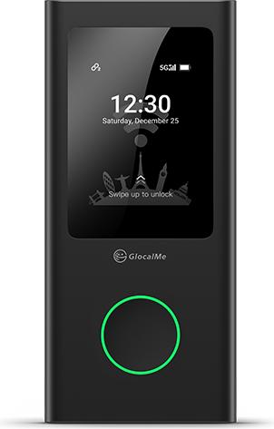 Actual product image GlocalMe Numen Air 5G Wireless Hotspot incl. 10GB Data