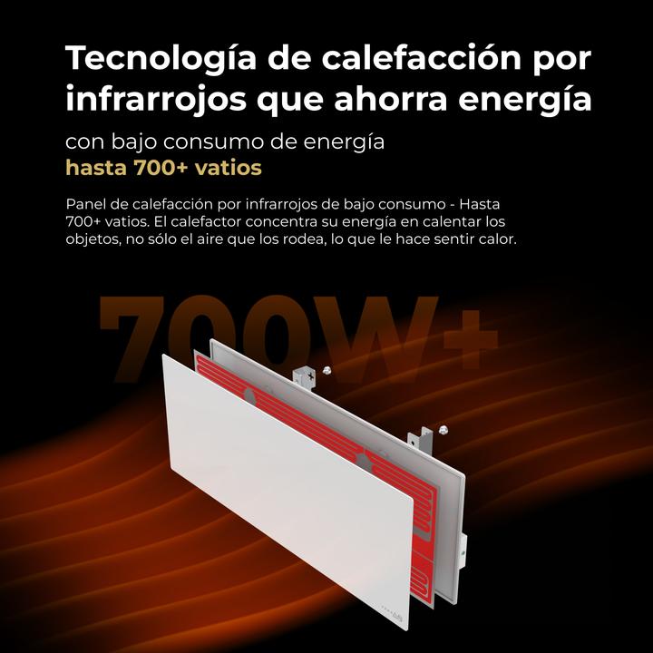 Actual product image Aeno Infrared radiant heater Premium Eco Smart GH1S (700 W)
