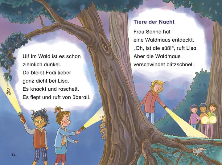 Actual product image Duden Leseprofi – Die geheimnisvolle Nachtwanderung, 1. Klasse (German, Alexandra Fischer-Hunold, 2021)