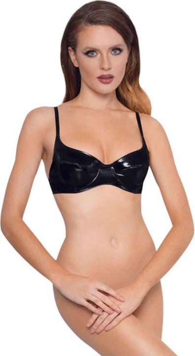 Image du produit Black Level Soutien-gorge en vinyle noir 80B (80 B)