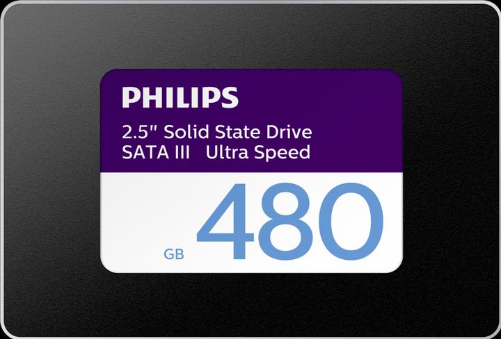 Image du produit Philips Ultra Speed 480 Go SSD SATA III (480 Go, 2.5")