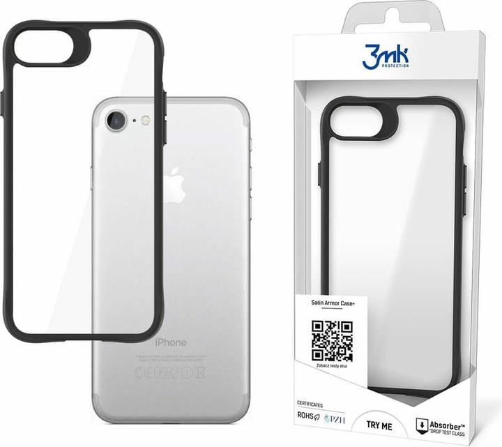 Actual product image 3MK SatinArmor + Case for iPhone 7/8 / SE 2020 military classes (Apple iPhone 7)