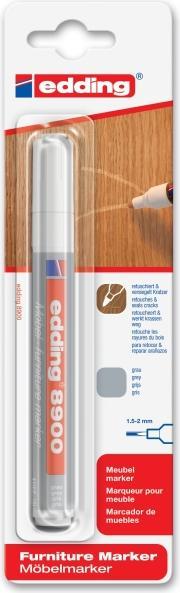 Immagine prodotto Edding Marcatore per mobili 8900 grigio (Grigio, 2 mm, 1 x)