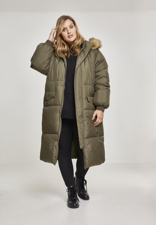 Image du produit Urban Classics Manteau oversize en fausse fourrure pour dames (XS)