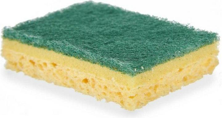 Image du produit Natec Scheuerschwämme-Set Abrasive Faser Gelb grün Cellulose 9 x 5,5 x 2,5 cm (14 Stück) (14 pcs)