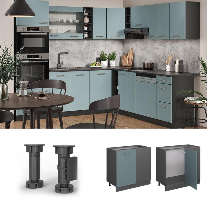 Actual product image Vicco Eckunterschrank R-Line (86 x 60 x 81.5 cm)