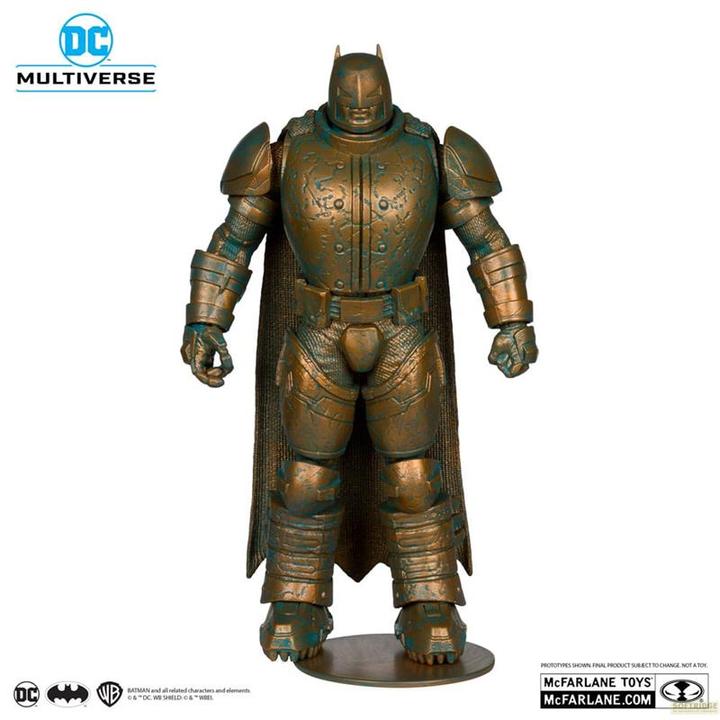 Actual product image McFarlane DC Multiverse Action Figure Armored Batman (Batman: The Dark Knight Returns) Patina Edition (Gold La