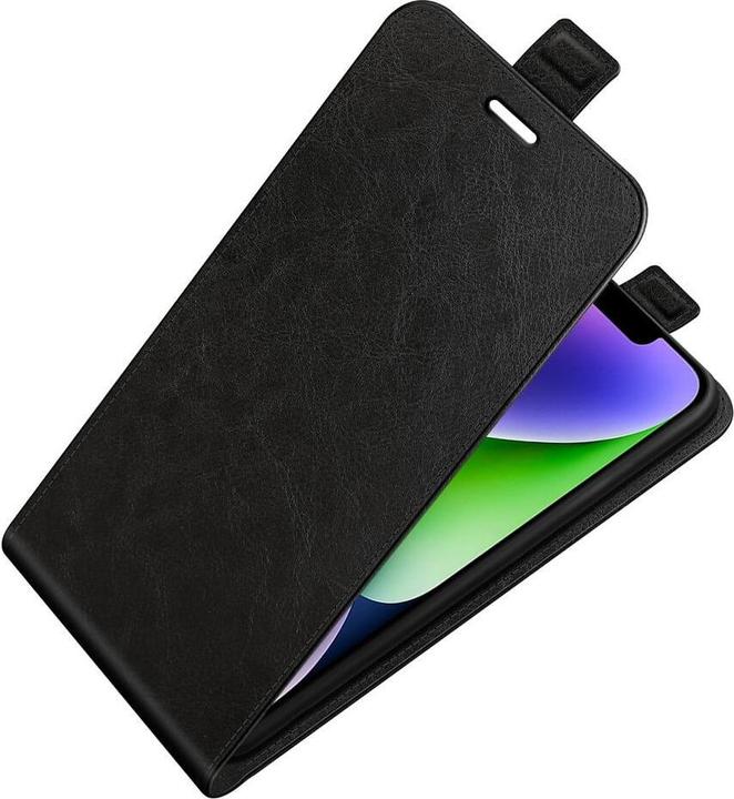 Image du produit Cover-Discount iPhone 15 - Etui flip classique vertical noir (Apple iPhone 15)