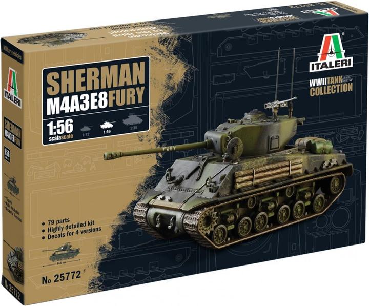 Produktbild 1:56 Sherman M4A3E8 Fury