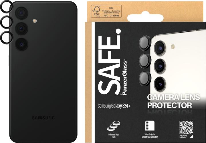 Actual product image Safe Edge to Edge (1 Piece, Samsung Galaxy S24, Samsung Galaxy S23+, Samsung Galaxy S23)