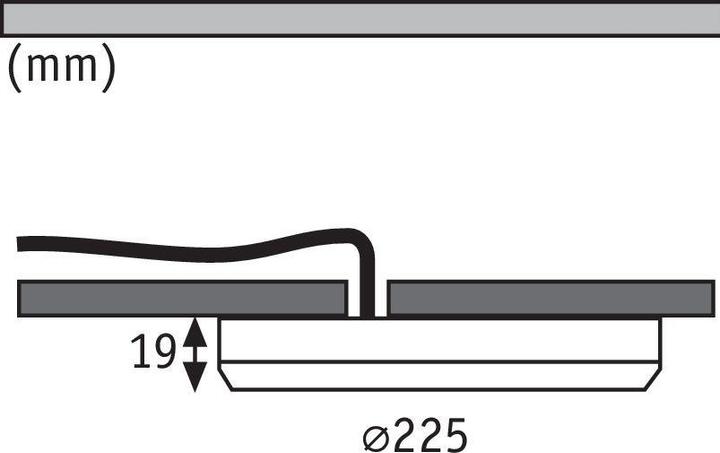 Image du produit Paulmann Panneau d'installation 2en1 Cover-it (1800 lm)