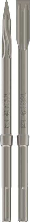Actual product image Bosch Professional Zubehör PRO SDS max-5C chisel set, pointed chisel 400 mm, flat chisel 25 x 400 mm, 2+2 pcs. (400 mm)