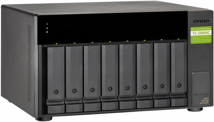 Actual product image QNAP TL-D800C Expansion Unit