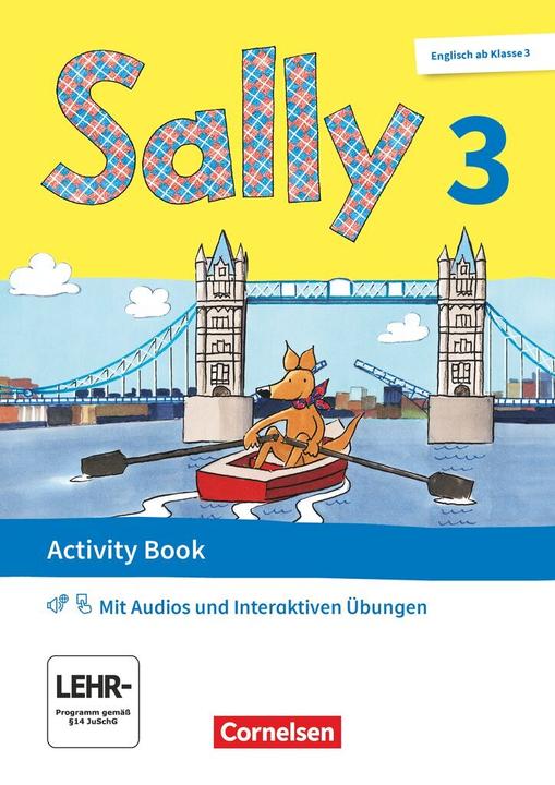 Produktbild Sally 3rd grade. Edition 2020. activity book with interactive exercises on scook.co.uk. BW,H (Englisch, 2020)