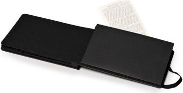 Actual product image Moleskine Album 9x14cm 529-6 black 32 pages (A6, Hardcover)