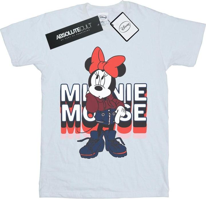 Actual product image Disney Mens Minnie Mouse In Hoodie T-Shirt (M)