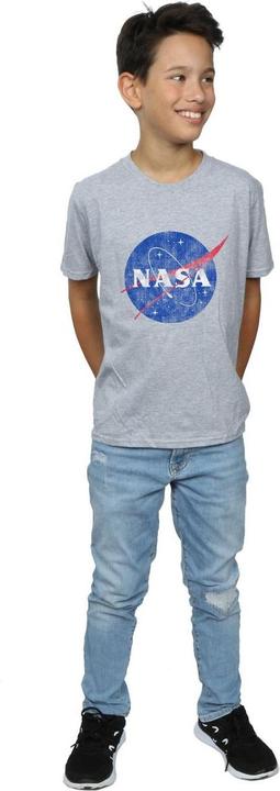Immagine prodotto Nasa Classic Insignia Logo Distressed Maglietta Ragazzi (128)