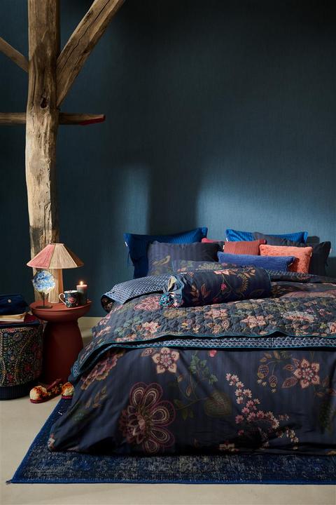 Immagine prodotto PIP Studio Biancheria da letto Buenas Noches blu scuro 135x200cm (1 set) (Copripiumino, 135x200 cm)