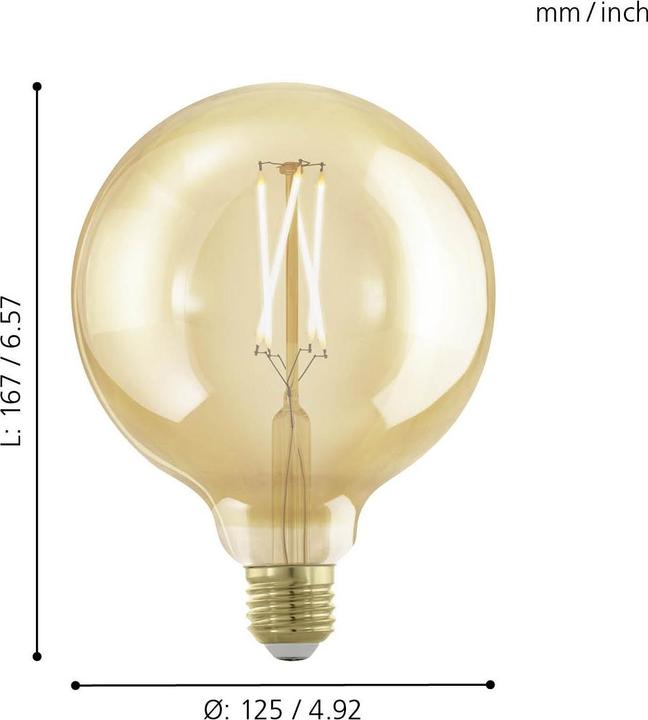 Immagine prodotto EGLO Età dell'oro (E27, 4 W, 320 lm, 1 x, G)