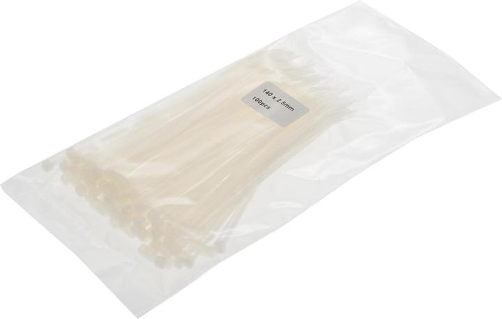 Immagine prodotto VR-Technics Fascetta 140 x 2,5 mm, 100 pezzi (Fascette in plastica, 140 mm, 100 pz.)