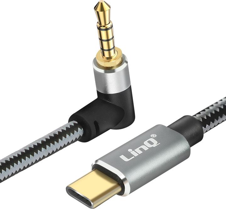 Produktbild LinQ USB-C / 4-poliges 3.5mm Klinkenkabel (1.50 m, USB)