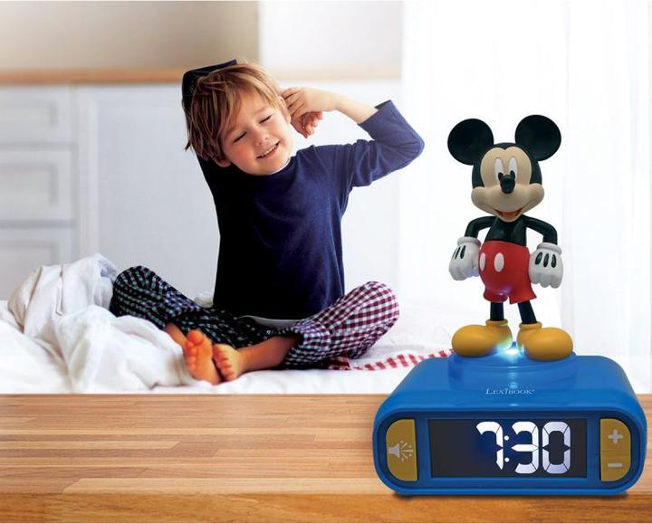 Image du produit Lexibook Réveil Mickey Mouse avec veilleuse 3D et sonneries spéciales