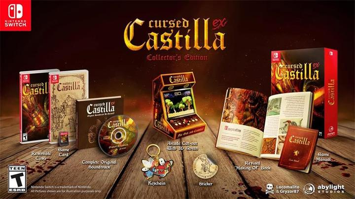 Actual product image Limited Run Cursed Castilla EX - Collectors Edition () (Import) (Switch, Switch Lite, Switch OLED, EN)