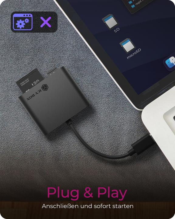 Image du produit Icy Box IB-CR301-C3 (USB-C)