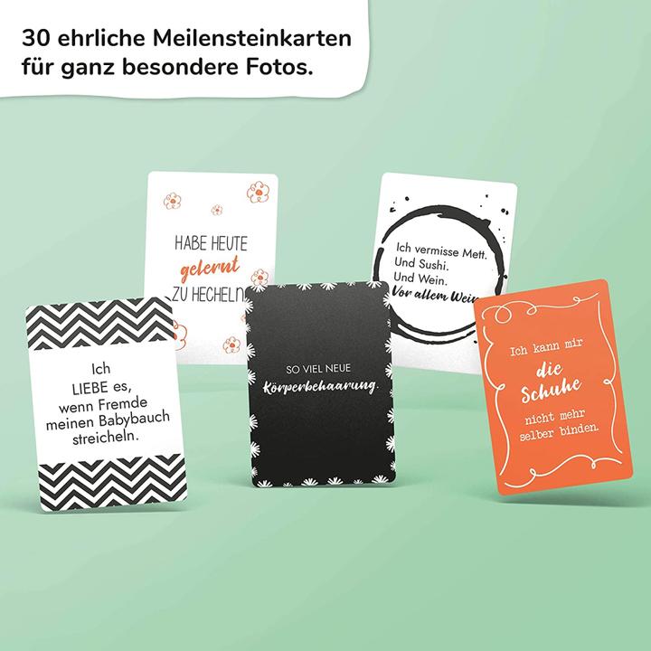 Produktbild Simon & Jan Meilensteinkarten Schwangerschaft
