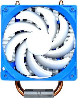 Actual product image Silverstone SST-AR01 - Argon CPU cooler with 3 heat pipes, Direct Contact Heatpipe technology and e