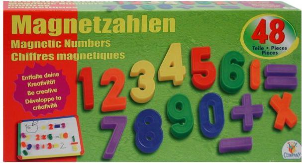 Actual product image Hoffmann Magnetic numbers 48 pieces (48 x)