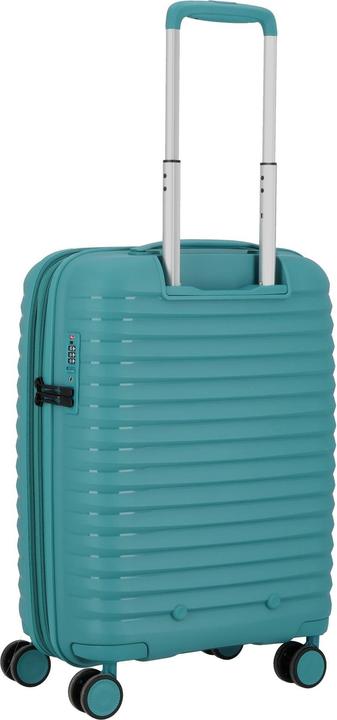 Image du produit D&N Travel Line 4500 4 roues trolley cabine S 55 cm avec soufflet d'extension (38 l, Bagage à main (jusqu'à 50l))