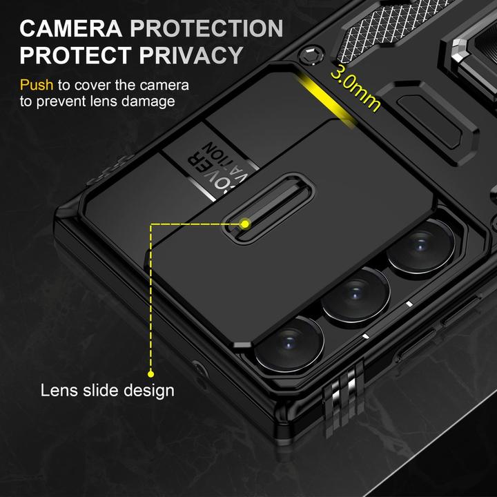 Produktbild Amazon Hülle für Samsung Galaxy S24 Ultra 5G Schutz Handy Case Cover Kamera Etui Bumper (Samsung Galaxy S24 Ultra)