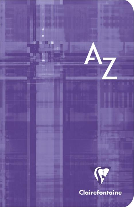 Produktbild Clairefontaine Register A - Z (Spezial, Kariert, Harter Einband)
