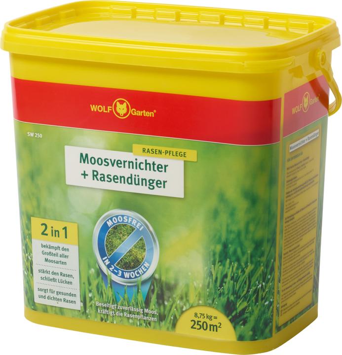 Actual product image Wolf-Garten Moss Killer + Lawn Fertiliser SW 100 | 3.5 kg (3.50 kg)