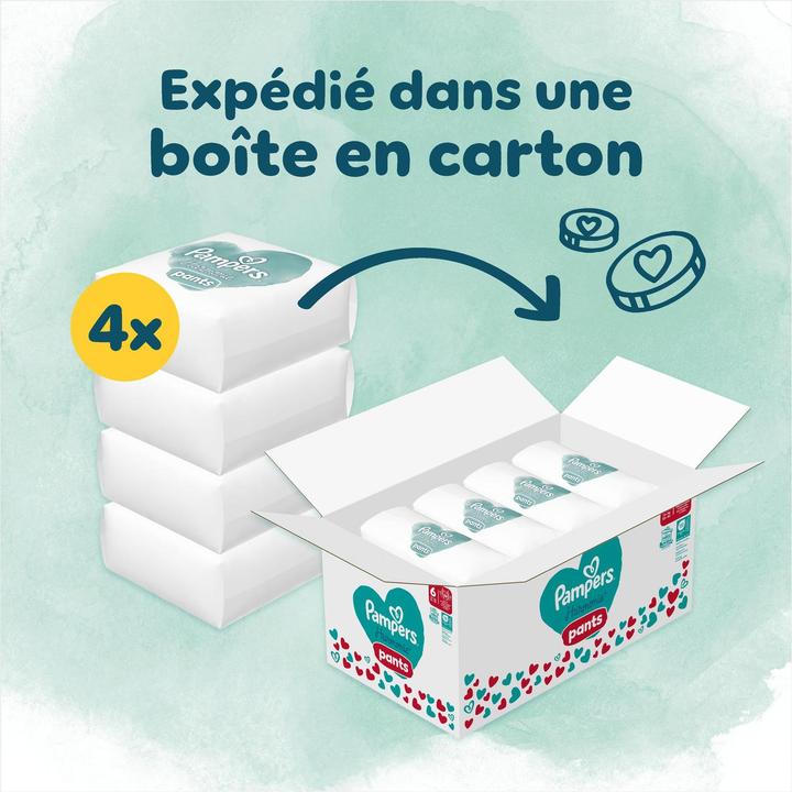 Image du produit Pampers Harmonie Pants (Taille 6, Pack mensuel, 132 pièce(s))