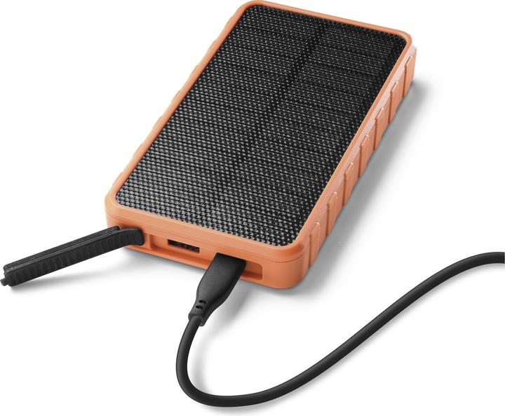 Actual product image Cellularline Solar Power Bank (10000 mAh, 20 W, 37 Wh)